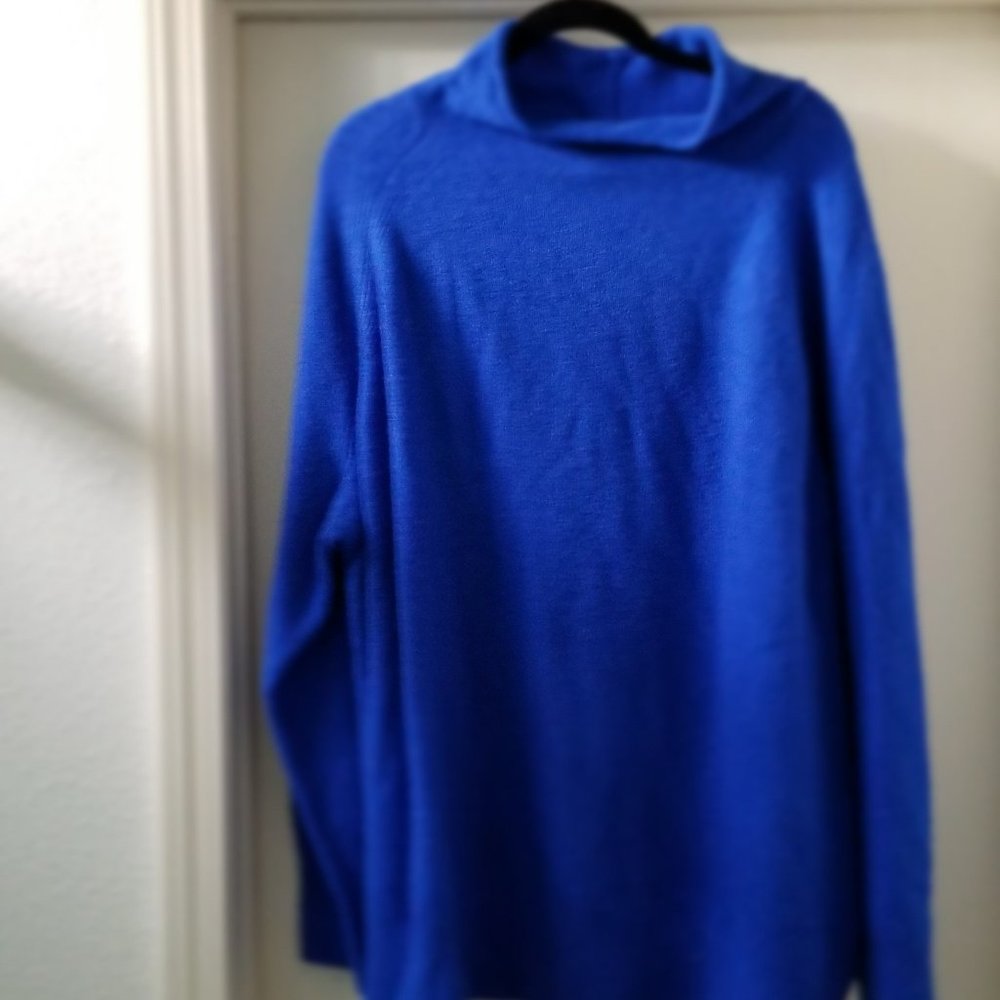 Mock neck sweater